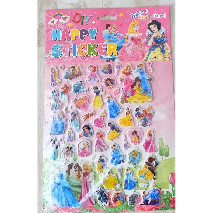 

STICKER STIKER TIMBUL PRINCESS CCK-005 BY CILUKBA TOYS - CB 0152