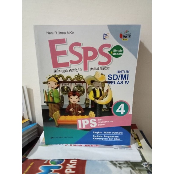 buku esps IPS kelas 4 SD Erlangga