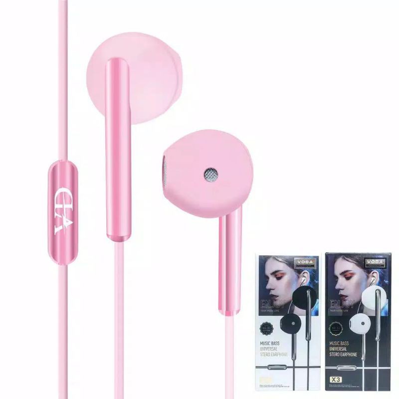 Handsfree Extra Bass Original 100% Voda super mewah elegan