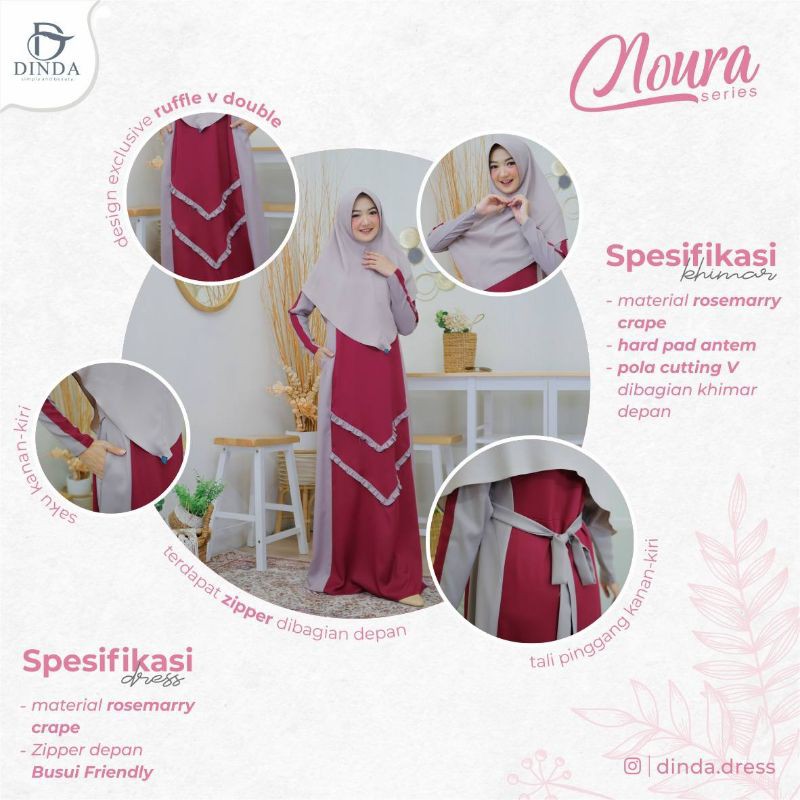 Gamis Noura by Dinda