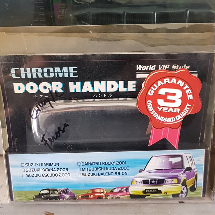 chrome handle pintu mobil Daihatsu Rocky