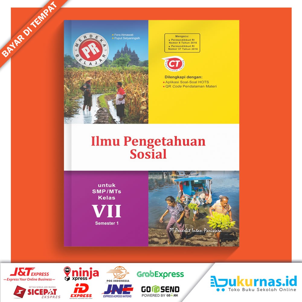  Buku  PR IPS  SMP Kelas  7  Semester 1 LKS Intan Pariwara 2021 