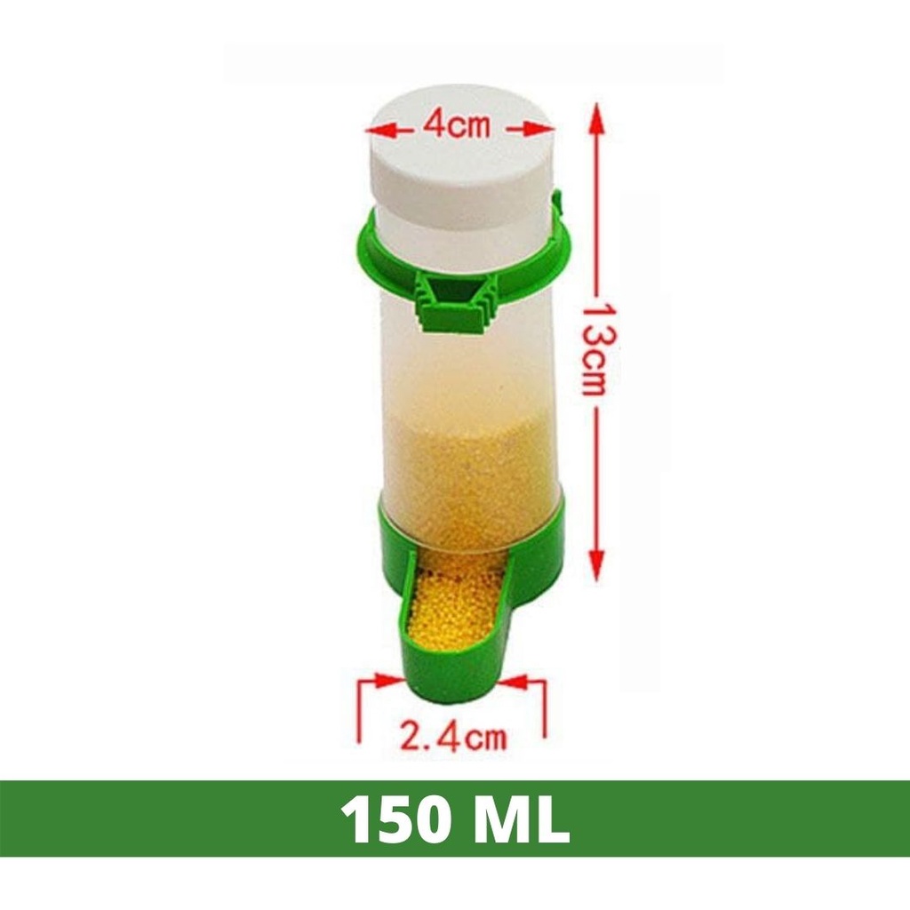 Tempat Makan Minum Otomatis Burung Hamster Glider Landak Mini  Air Mancur Minum Otomatis Cangkir Pemberi Makan Burung Anti Percikan FEFARM