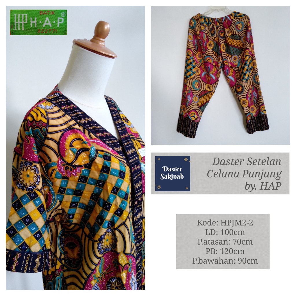 10+ Ide Daster Batik Setelan Celana Panjang