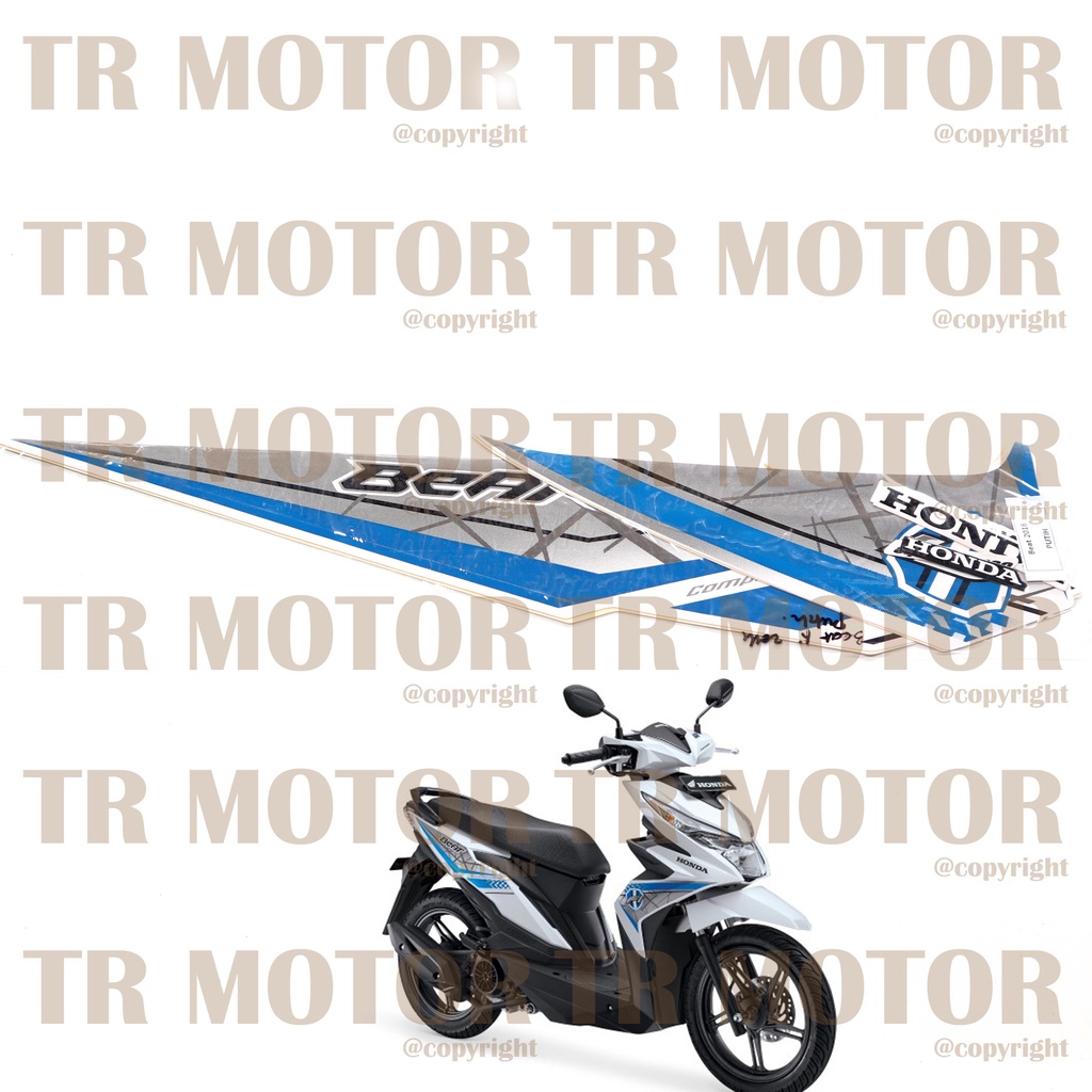 Stiker Motor Beat 2016 Sticker Striping Full Body Motor