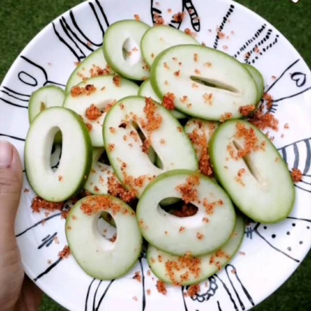 

Mangga donat rujakan