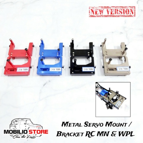 

Terlaris Upgrade Part - Metal Servo Mount Bracket New Version RC MN99 D90 WPL - Merah Mobilio shopee