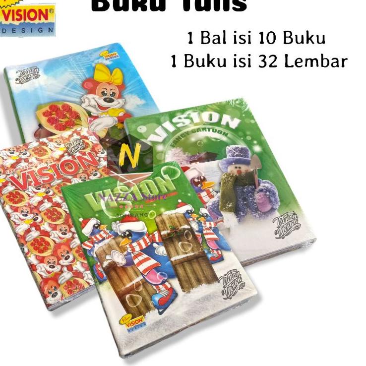 

isi10 BUKU VISION 32LEMBAR/1 PACK BUKU TULIS VISION 32LEMBAR ..