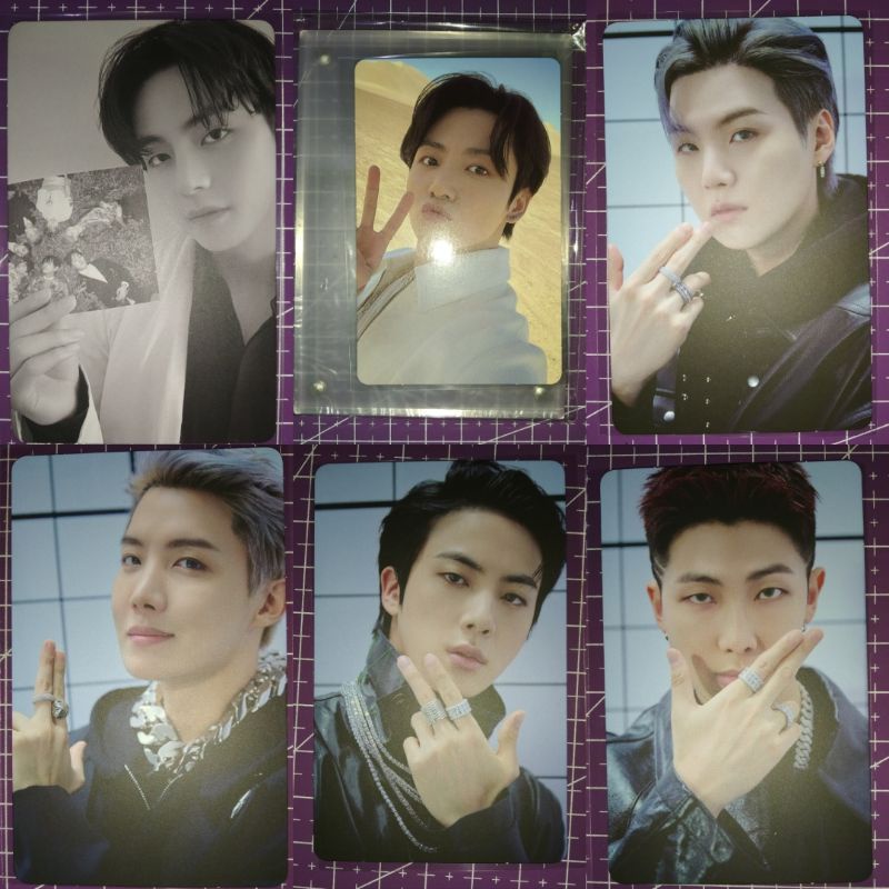 (BACA DESK❗ready kamar) PC POSTCARD BTS PROOF STANDARD | RPC V/TAEHYUNG PROOF STANDARD | POB PROOF W