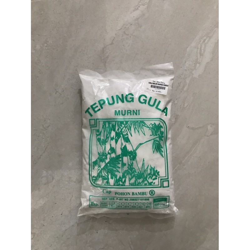 

MURAH! (1PCS) TEPUNG GULA CAP BAMBU | 500gr