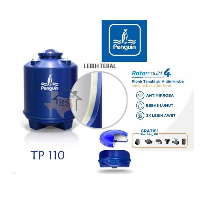 TOREN  TANGKI AIR PENDAM PENGUIN TP110 1000LITER