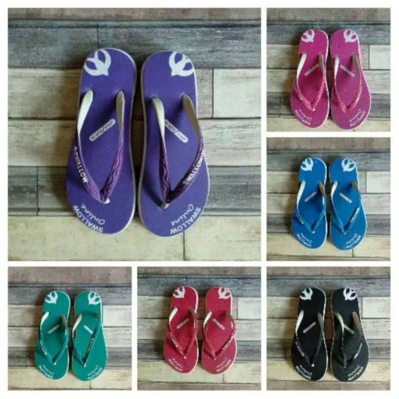 Sandal Jepit Swallow Online - Sandal Wanita warna warni