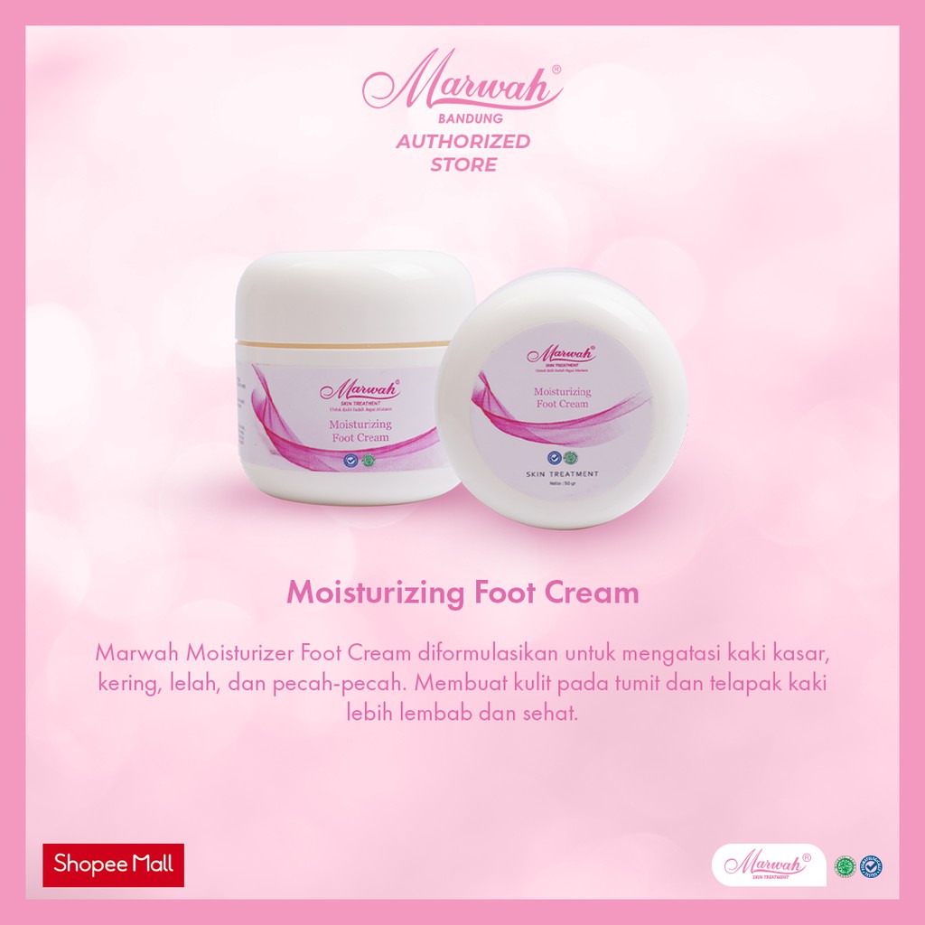 Moisturizing Foot Cream Marwah Skincare