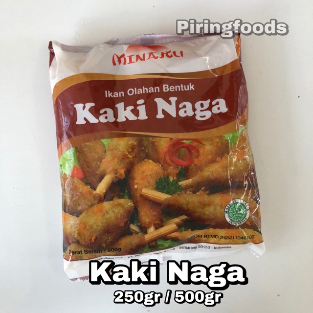 

Promo!! Kaki Naga minaku 250gram 500gram