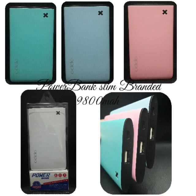 powerbank slim branded oppo