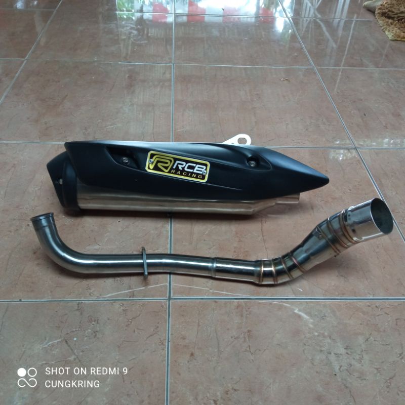Knalpot Racing RCB anti tilang BEAT NEW 2021,BEAT ESP, VARIO 125/150 NEW, NMAX155, LEXI, PCX150, ADV