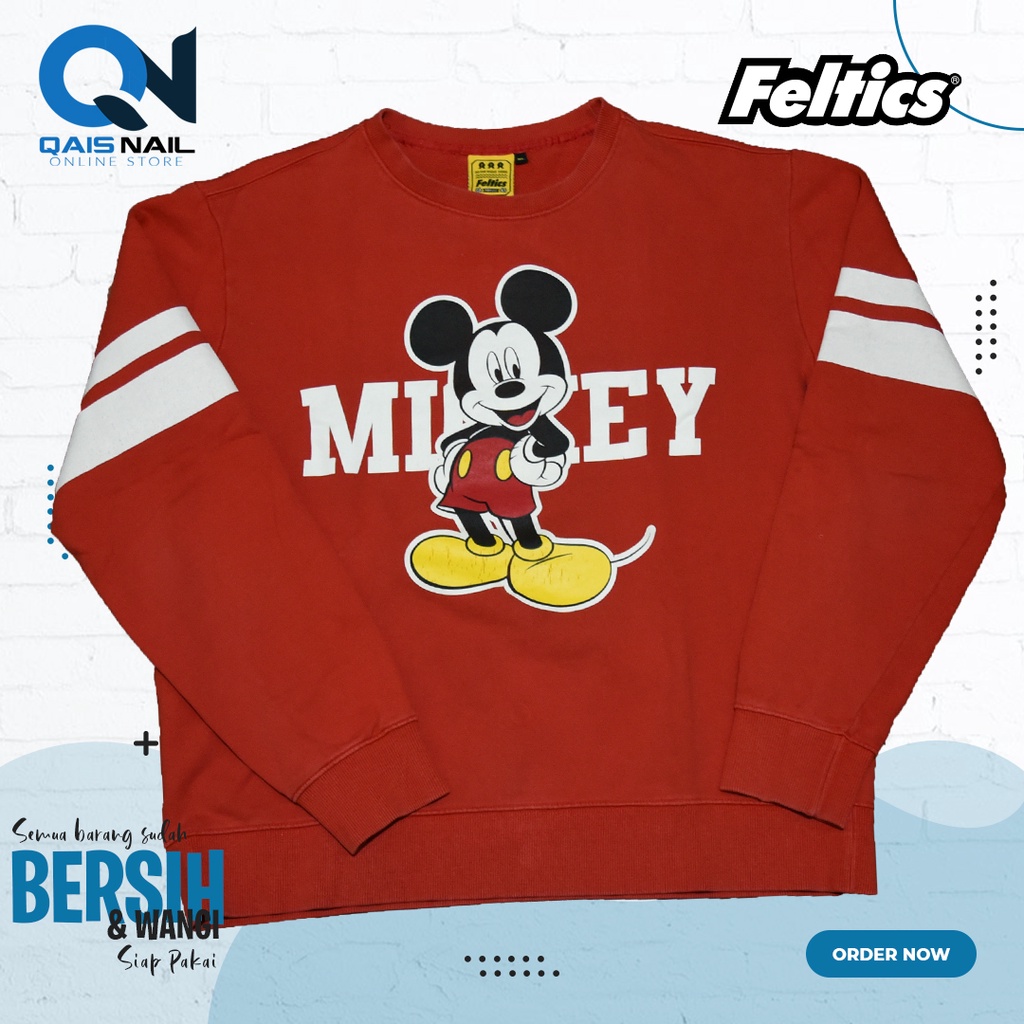 Sweater/CN |  Crewneck FELTICS x DISNEY (second/preloved) XL