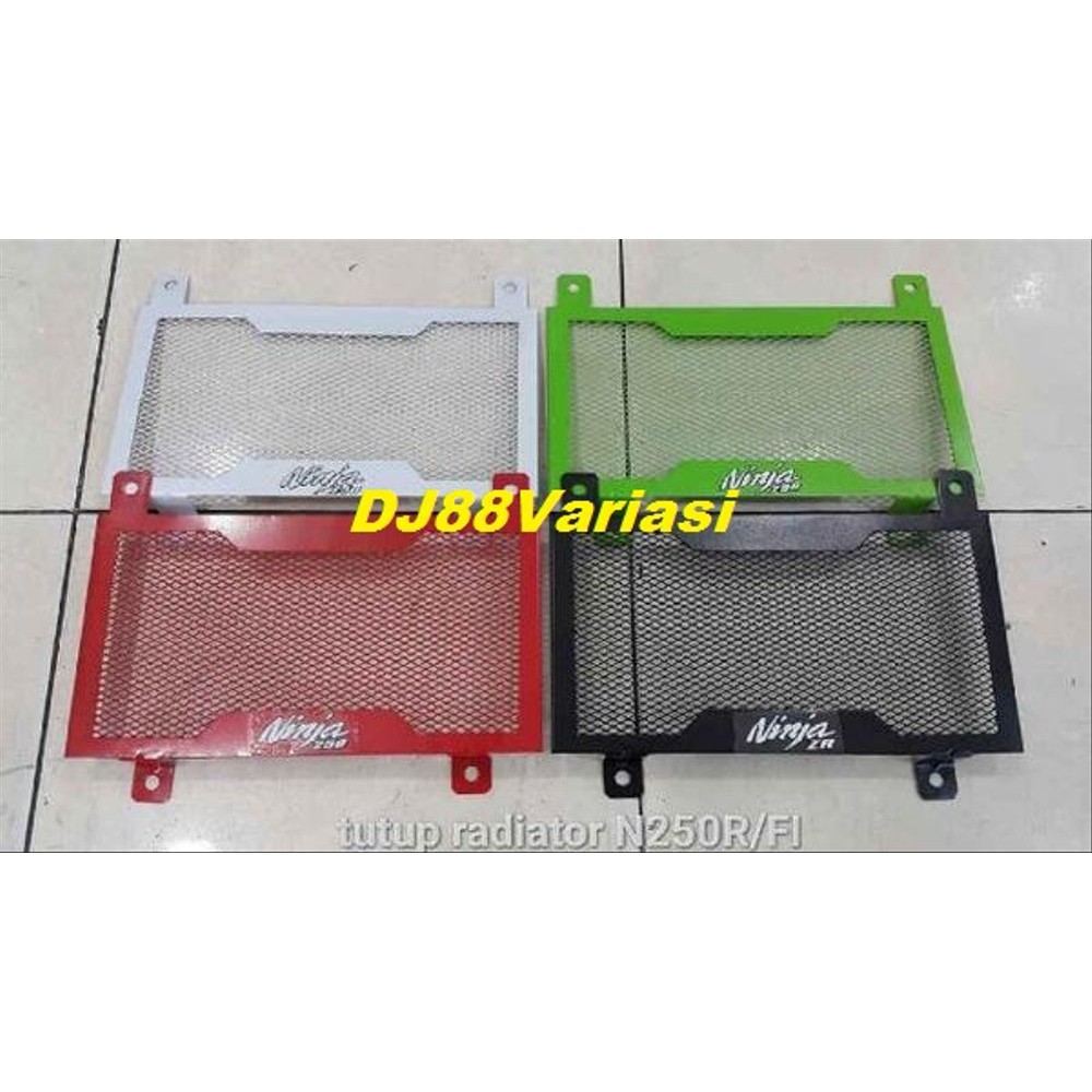 Cover Radiator Ninja 250r Ninja 250 Fi Tutup Radiator Pelindung Radiator