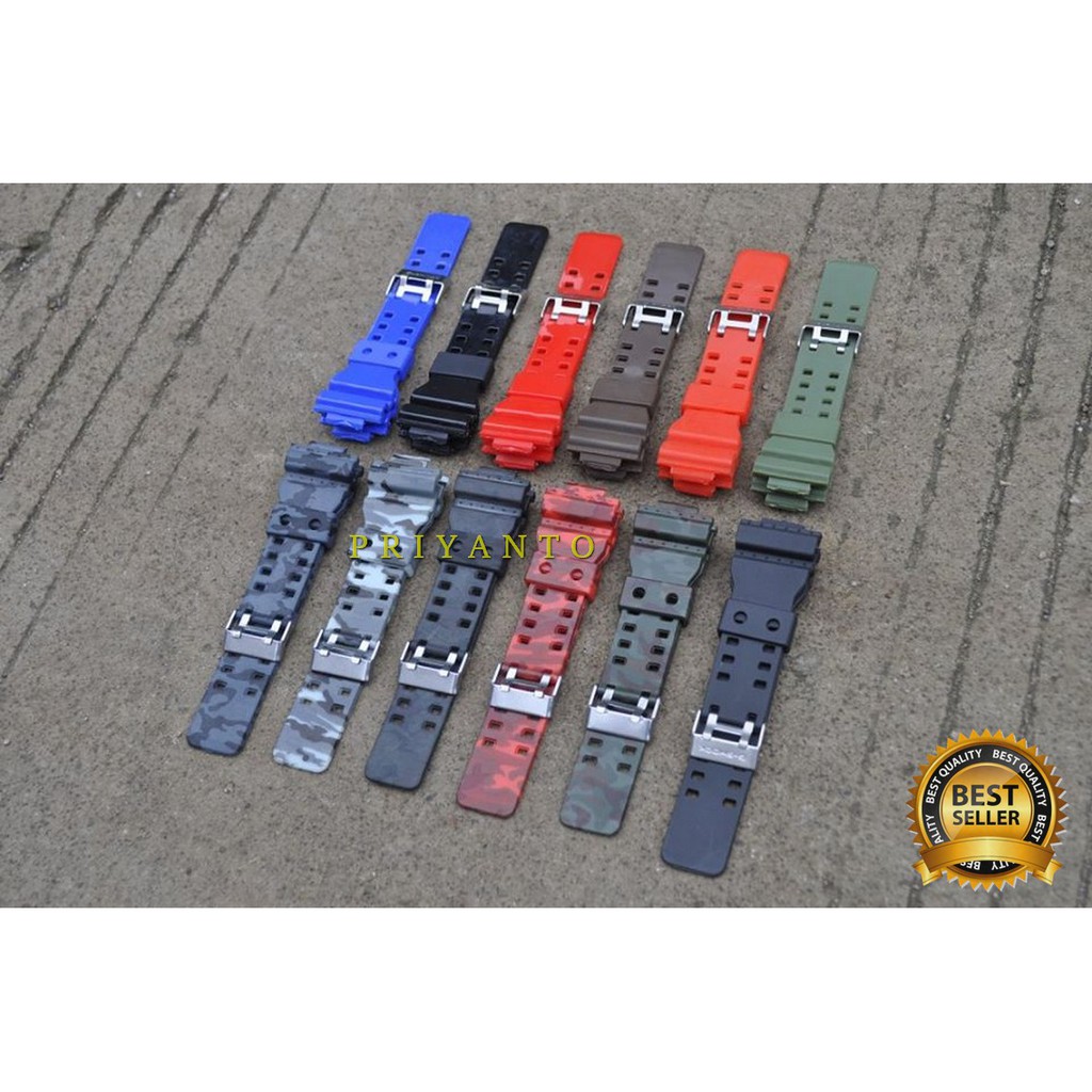 RUBBER STRAP TALI JAM TANGAN CASIO G-SHOCK GDF-100 G-8900 GD-8900