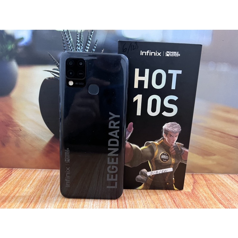 INFINIX HOT 10s 6/128 4/128 4/64 Second Fullset