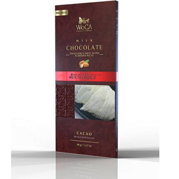 

Best Produk NACQA WoCA Coklat Walet Bird Swallow Nest Chocolate Bar Premium Dark or Milk 97 Stock Ba