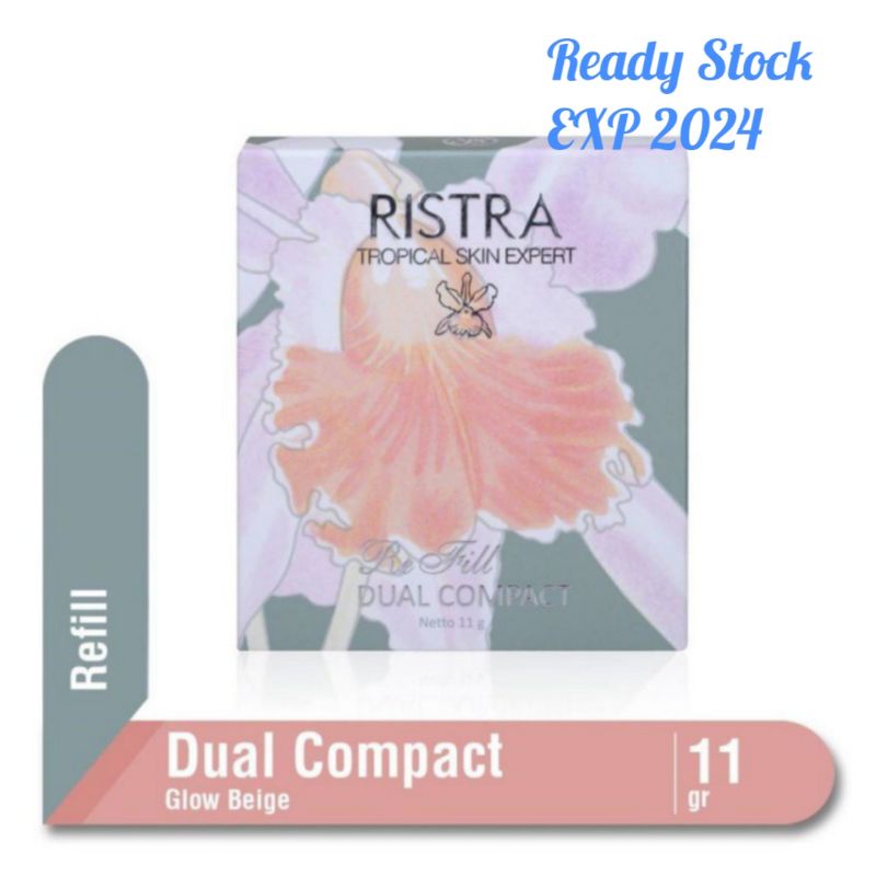 Ristra Dual Compact Refill 02B Glow Beige