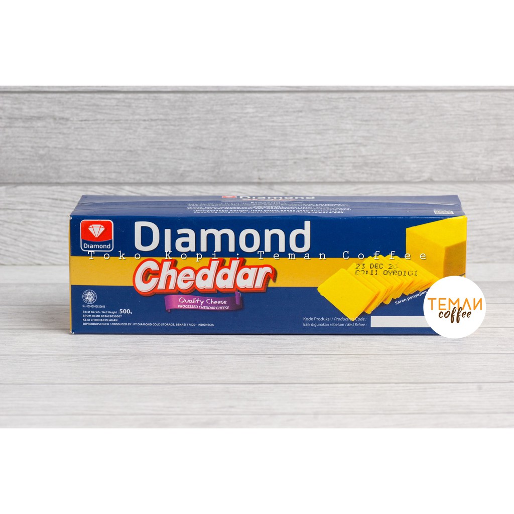 Diamond Cheddar Cheese 500gram Shopee Indonesia