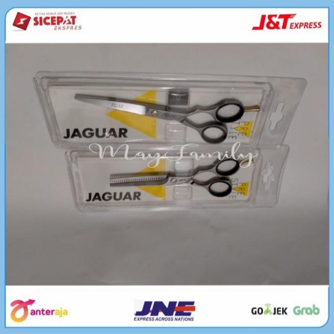

1Set Gunting Rambut Jaguar Original 100% / Gunting Rata Dan Penipis
