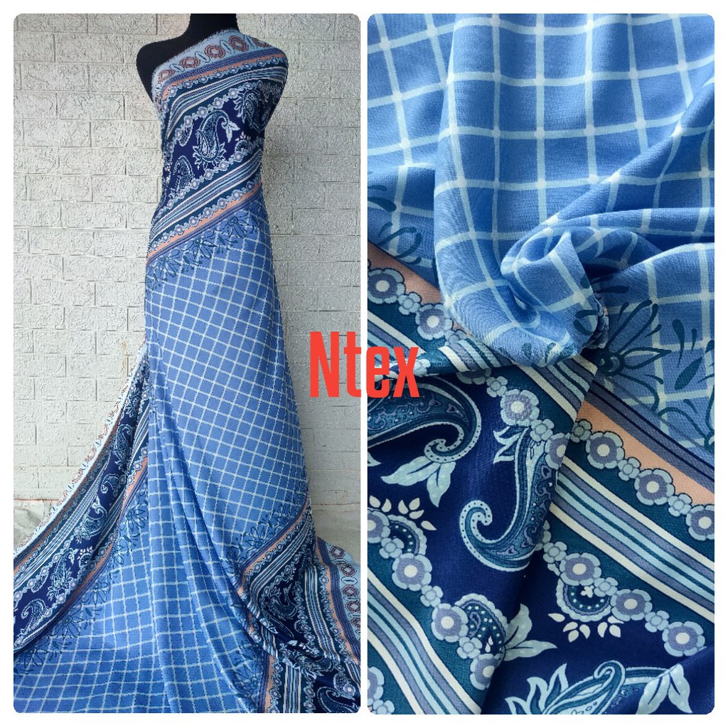 Kain Maxmara Lux Motif Syahriny harga setengah meter