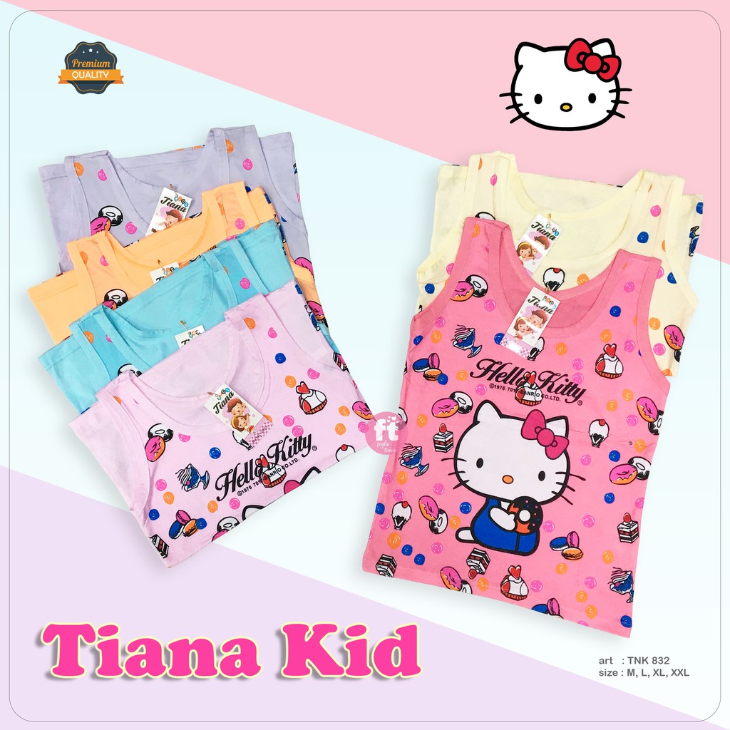 TIANA KIDS | Tanktop Anak / Atasan Anak / Singlet Anak / art TNK 832