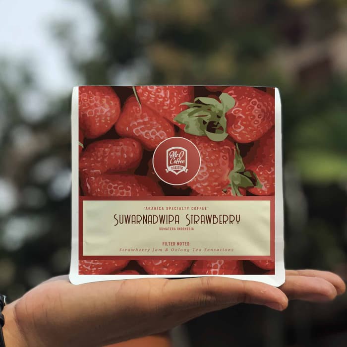 

Kopi Arabika SUWARNADWIPA STRAWBERRY Limited Single Origin mrocoffee - kkp303