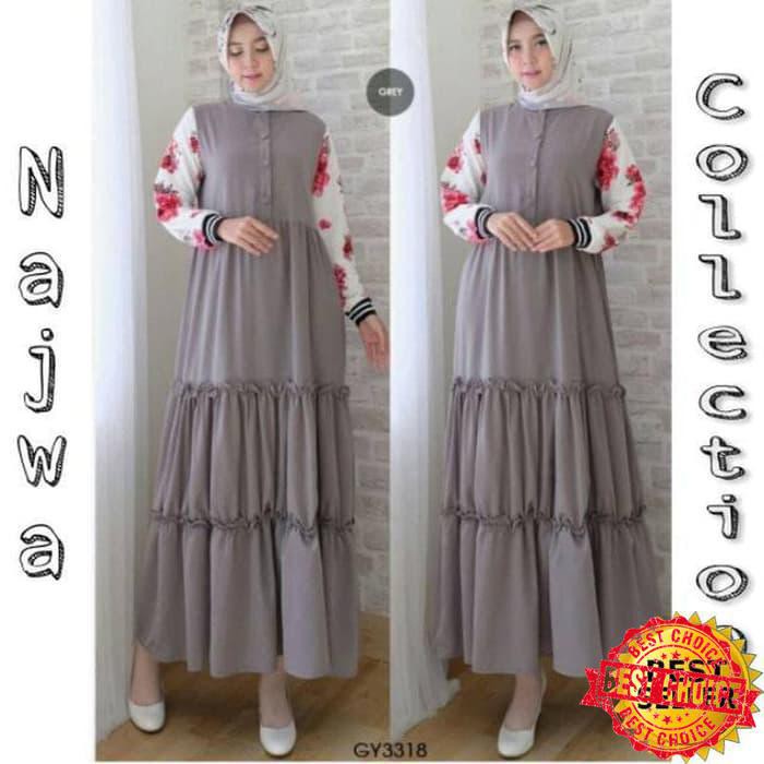 GAMIS CANTIK WRINKLE FIT TO L GAMIS WANITA ORI DRESS BAJU TERBARU