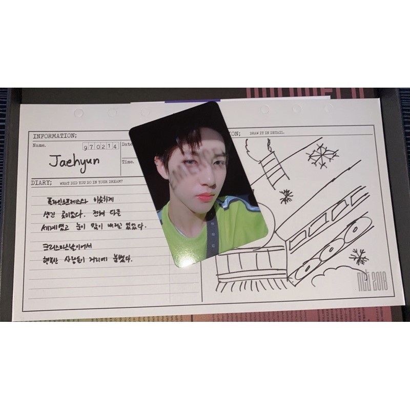 PC Renjun Empathy Dream version &amp; Jaehyun diary