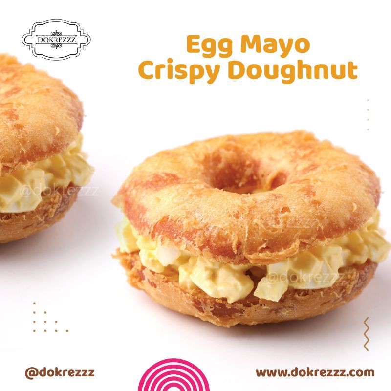 

Egg Mayo crispy doughnut