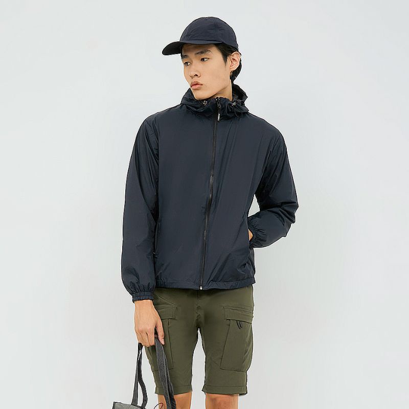 Pebble Raphael Reversible Navy Jacket