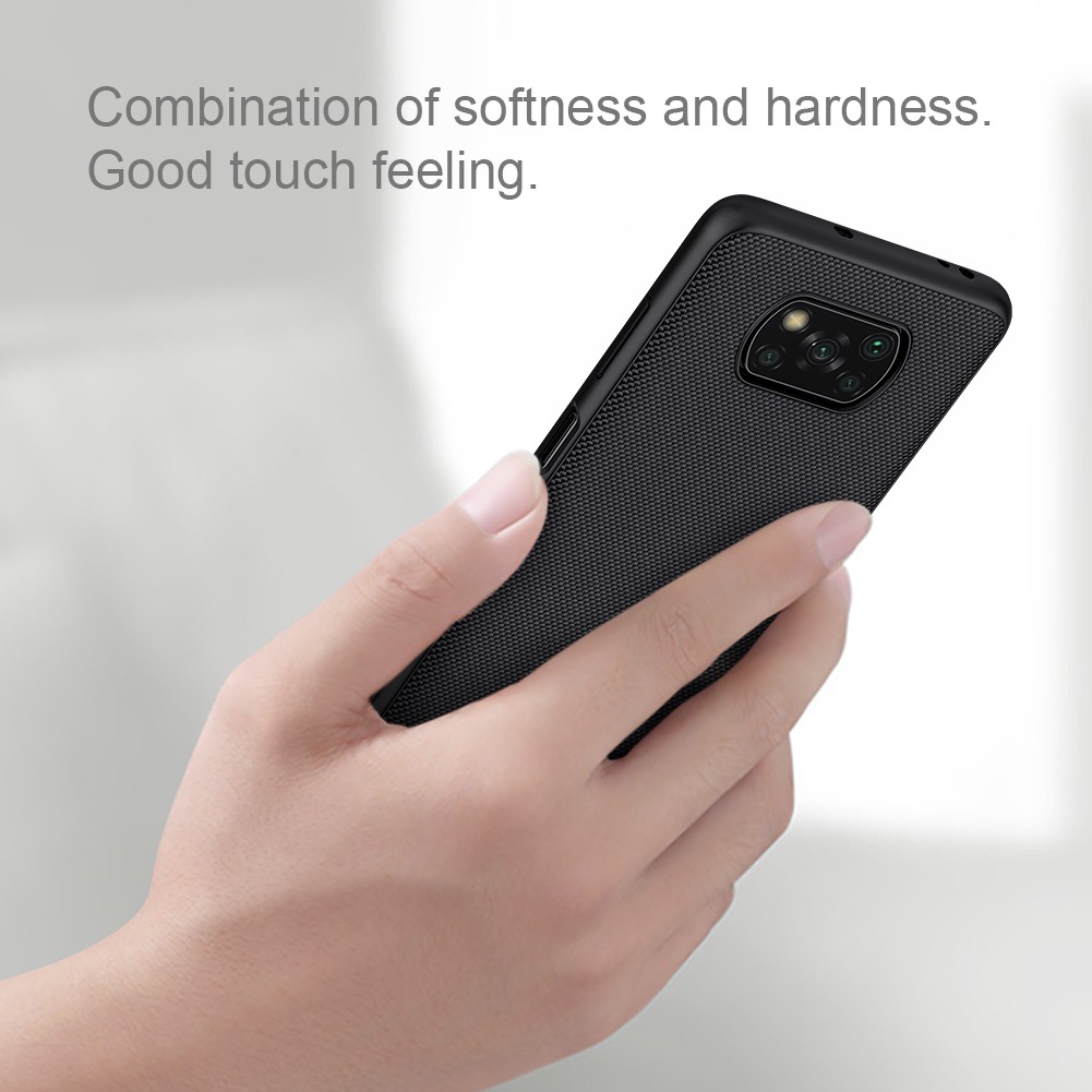 Hard Case Xiaomi Poco X3 NFC Nillkin Textured Nylon Fiber Ori