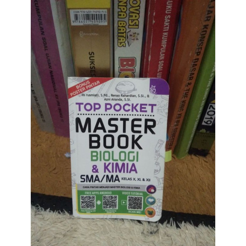 Master Book Biologi Kimia Fisika Matematika SMA/MA