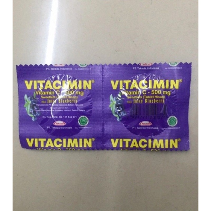 Vitacimin Anggur Strip 2 Tablet