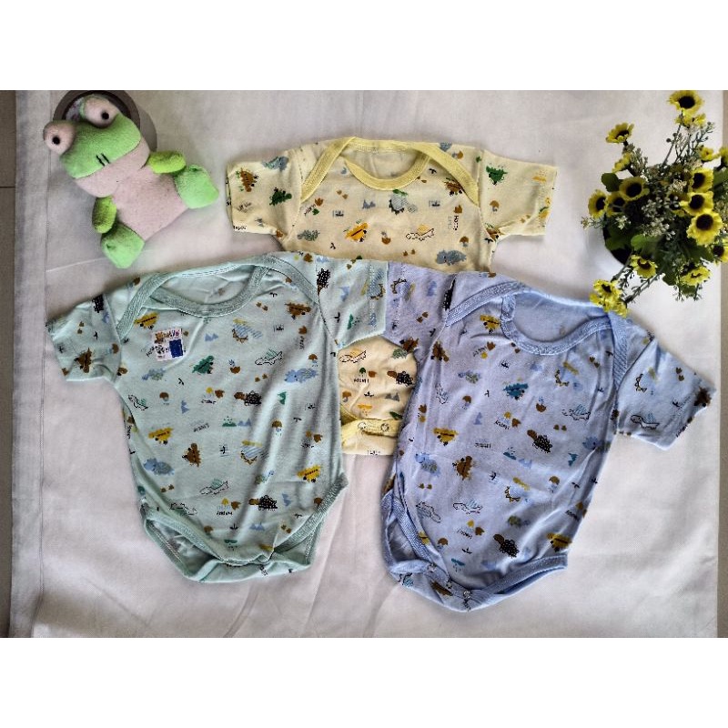 Baju Jumper jumpsuit bayi newborn Warna Motif (Tatila)