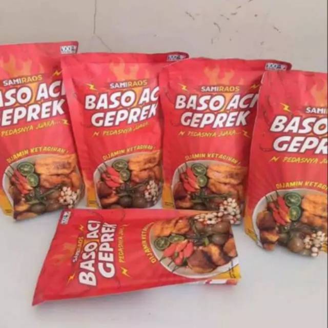 Baso Aci GEPREK samiraos tulang rangu Boci Seblak geprek soun mie Boci Djuara samiraos seblak