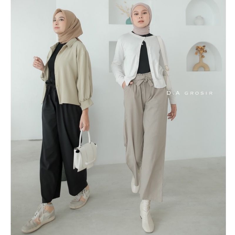 ROWLA KULOT PANTS CRINKEL IMPORT