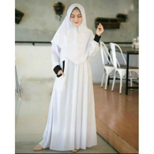 ZC86 GAMIS SYAR'I WANITA TISHA