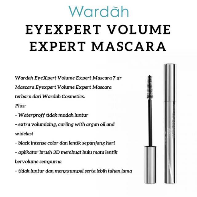 WARDAH EYEXPERT THE VOLUME EXPERT MASCARA 7GR