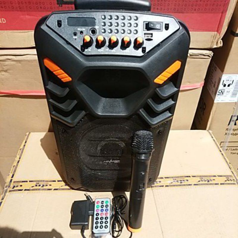 Speaker Portable Trolley 8 inch Advance K881
