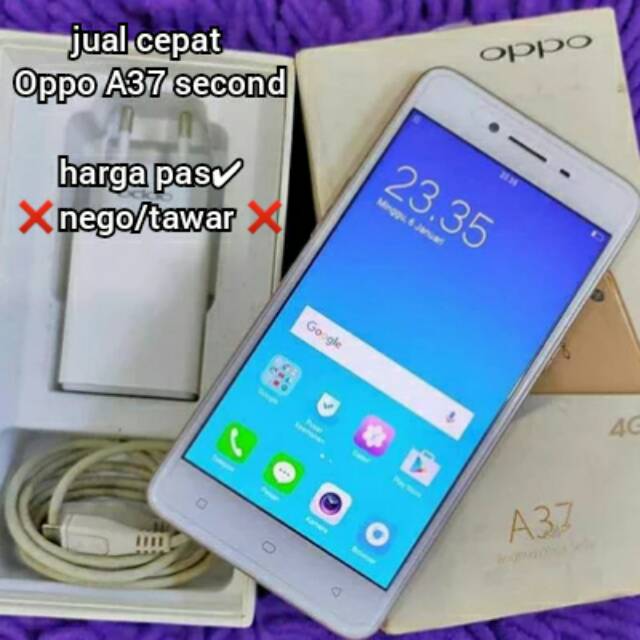 Oppo a37 seken like new