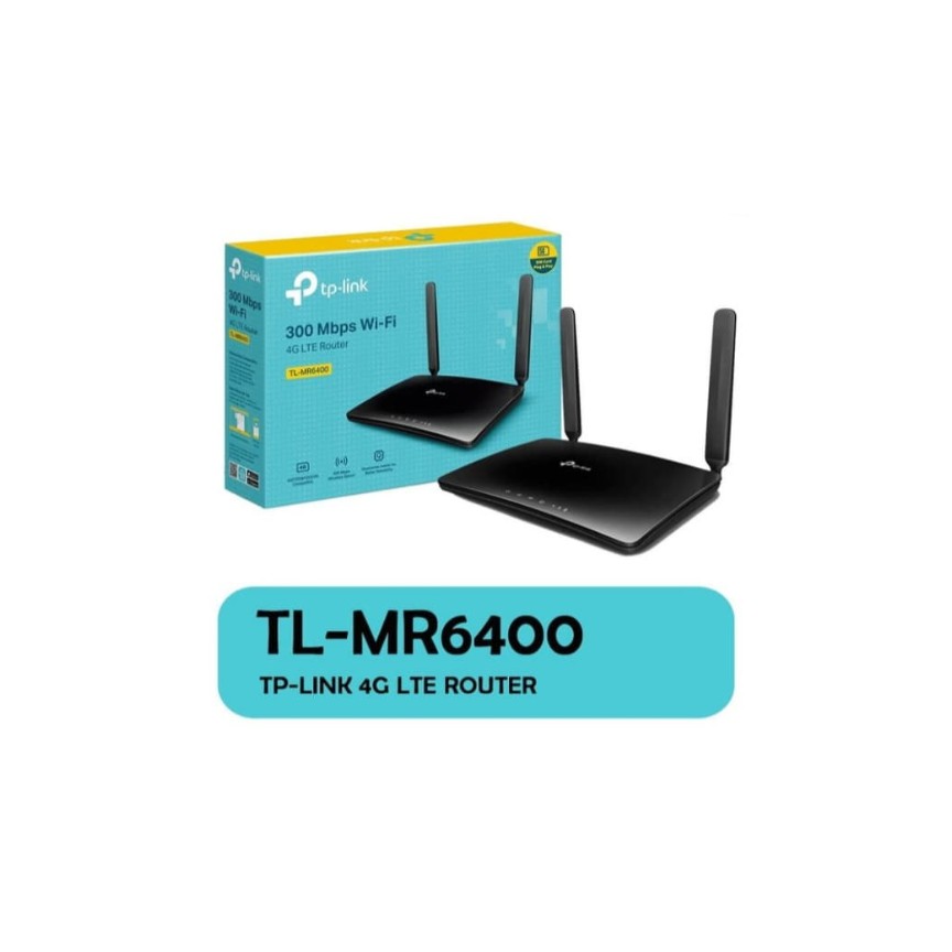 Router TpLink Tp Link MR6400 MR 6400 Simcard sim 4G LTE Router Resmi