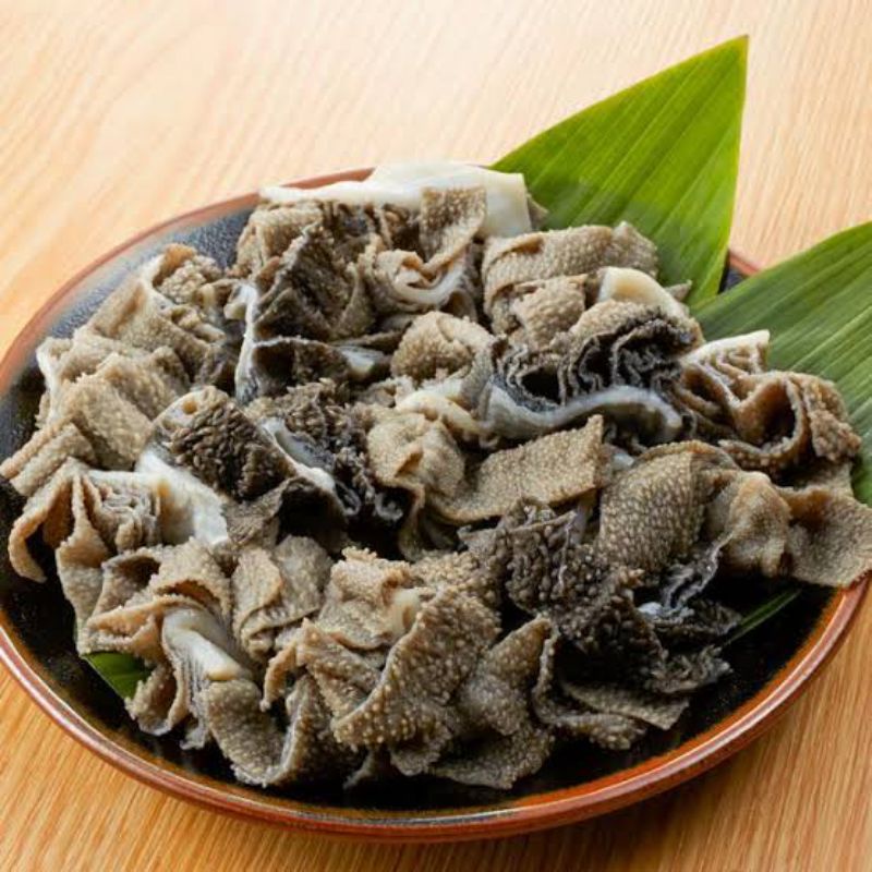 

Daging sapi jeroan sapi babat usus paru