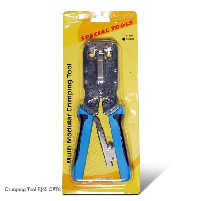 TANG CRIMPING (CRIMPING TOOL) RJ45 CAT 6 DAN RJ11 TALON TL-2810R