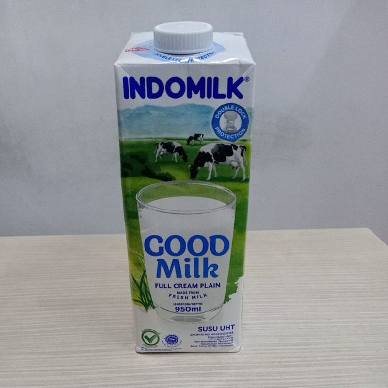 Jual Susu Indomilk Full Cream Plain Indomilk Uht Full Cream 950ml Shopee Indonesia 1809