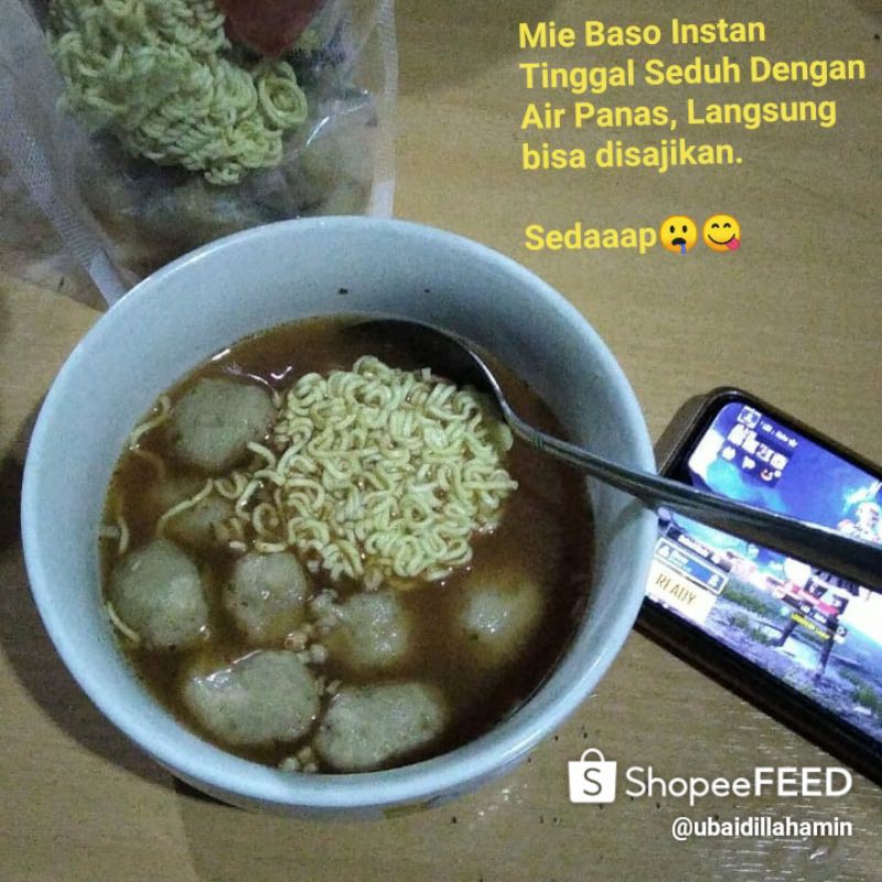 

Mie Baso Daging Instan